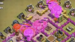Clash of Clans - 78 Balloon Minion Strategy explained