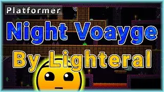 Night Voayge (By Lighteral & xRyse) [All Coins] | Geometry Dash