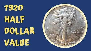 1920 Half Dollar Coin History & Value - Coin Value Checker
