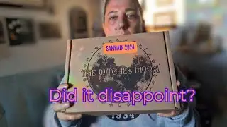 🔮✨ Unboxing The Witches Moon Subscription Box | Monthly Mystical Magic! ✨🔮 Samhain Themed.