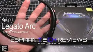 NEW RELEASE TODAY:  Spigen Legato Arc R72E Bluetooth Neckband Headphones Review