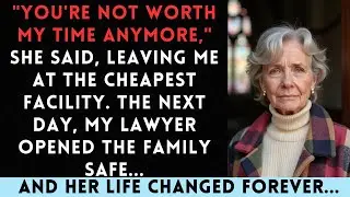 My Daughter Abandoned Me At A Nursing Home. The Hidden Safe Changed Everything...