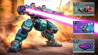 Gatecrasher with Thermal Lance 6, RPG 6, Cryo Javelin 12 - Mech Arena