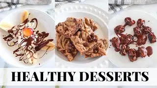 EASY HEALTHY DESSERTS: tasty, vegan, paleo recipes