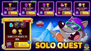 FULL SOLO QUEST: MOUNTAIL TRAIL🔥WIN x6 SOLO & GET SUPER GIFTS #matchmasters