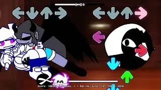 Friday Night Funkin' VS DOORS V2 Elevator | Skyblue, Nusky, Ski (FNF Mod/Sky)