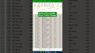 Pivot tables in Excel ‼️ #shorts #excel #pivot #pivot_table #computer