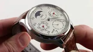 Pre-Owned IWC Portugieser Perpetual Calendar IW5023-08 Luxury Watch Review