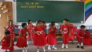 Class UKg/Up and Down Action Rhyme