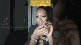 NICKA K PERFECTION MULTI USE VS KISS PRO CONCEALER#shorts  #MAKEUP #NICKAK #CONCEALER #CONCEALERHACK