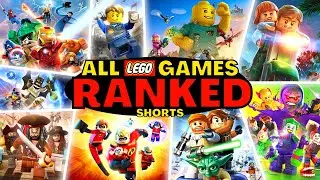 Рейтинг ВСЕХ игр LEGO от худших к лучшим #шорты