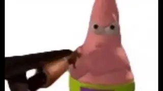Patrick with gun