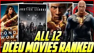 Every DCEU Movie RANKED! (w/Black Adam)