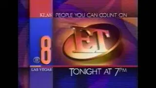 January 1998 CBS Commercials - KLAS-TV