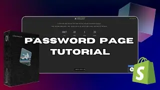 How To Customize The Password Page/Email Signup On Plain Jane | PJ 3.0+ & PJI
