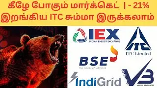 market  down today | itc share | indigrid bse iex | vbl share | dividend shares #dividendstocks