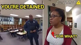 Police Detain Teacher During Class | Bodycam Footage Reveals School Chaos