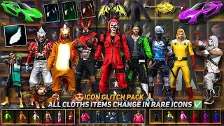 OB32 UPDATE GLITCH FILE❗FULL ICON GLITCH PACK❗FREE FIRE VIP GLITCH OB32 PACK❗FREE FIRE GLITCH FILE❗