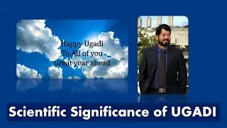 #Agritrendz #Dr.Dhananjay Naik # Ugadi Scientific Significance of Ugadi