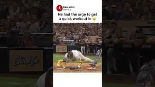quick workout 🤣 #baseball