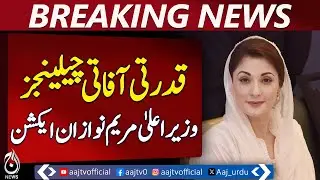 CM Maryam Nawaz Takes Action Against Natural Disaster Challenges - Aaj News Pakistan