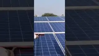 solar panel ko kese saf kare#solar panel cleaning #short #electrical#solarpanelrepair #solarpanel