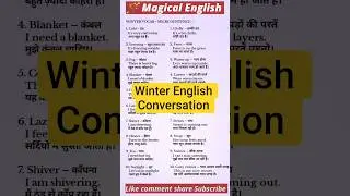 winter English Conversation