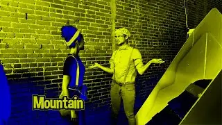 BLIPPI AND MEEKAH CLIMBING THE MOUNTAIN (SPONSORED BY: Gamavision Csupo Effects)
