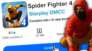 Finally I Found Spider Fighter 4 😍 From Playstore 🔥