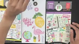Happy Planner Student Stickerbooks 2018