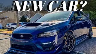Ceramic Coating My New Carbon Fiber Lip Kit On My Subaru STI | Garage Chat