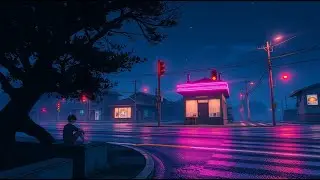 Lonely Streets, Warm Window Lights, and Slow Night Rain &mdash; Lofi Sleep Ambience