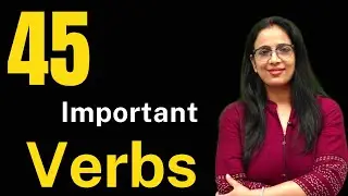 45 Important V1 - V3 || V1 V2 V3 List || Basic English grammar || English With Rani Ma'am