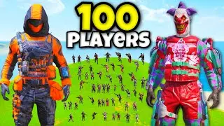 PARKER and SIMP vs 100 PLAYERS in COD Mobile