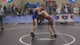 University Freestyle 74kg: Bryce Saddoris vs. Adam Counterman