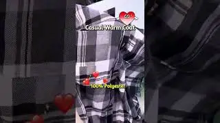 Stylish plaid coat for women | warm & casual outerwear #fok