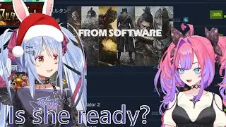 Pekora Tries to Pick the Perfect Games for Vivi
