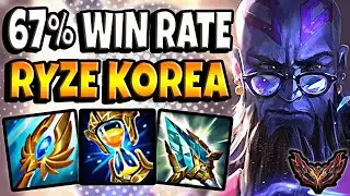 Ryze vs Jayce [ MID ] Lol Korea Grandmaster ✅