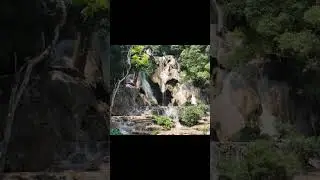 Kuang Si Falls #laos #luangprabang #waterfall #kuangsifalls #kuangsi #qtravelz #nature