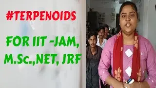 #CHEMISTRY -NATURAL PRODUCT: TERPENOIDS, FOR IIT-JAM, M.Sc.