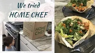 HOME CHEF - DIY Meal Kit Review -  QUICK & EASY!