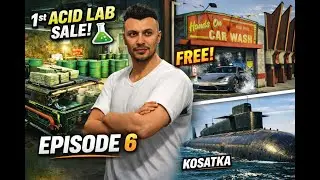 FIRST Acid Lab Sale 💰 + FREE Car Wash Business | GTA Online EP 6