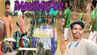 DAMODARPUR FOOTBALL TOURNAMENT RE LOSS HUINA || SANTALI VLOG VIDEO ⚽⛹️
