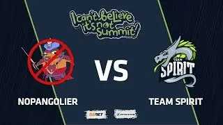 NoPangolier vs Team Spirit, Game 5, Grand Final, I Can't Believe It's Not Summit