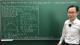 HOT - LẤY GỐC HÌNH 9 - CT MỚI - ÔN THI HỌC KÌ 1 - BÀI 4 - THẦY KENKA