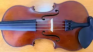 Old Violin #1337 ER Schmidt with BEAUTIFUL Rich Balanced Tone!  It’s for sale. 