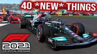 F1 2021 Game - Here's 40 Brand New Features
