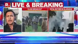 Pakistan: Protestors-Cops Clash As Imran Reaches Court Complex, Tear Gas Lobbed At his Supporters