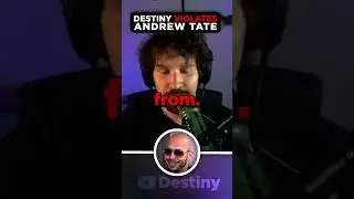 Andrew Tate Tries To Gotcha Destiny In A Debate... 🤦