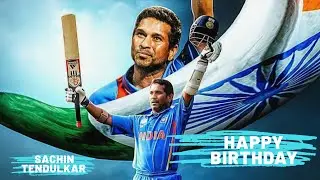 SACHIN TENDULKAR BIRTHDAY MASHUP